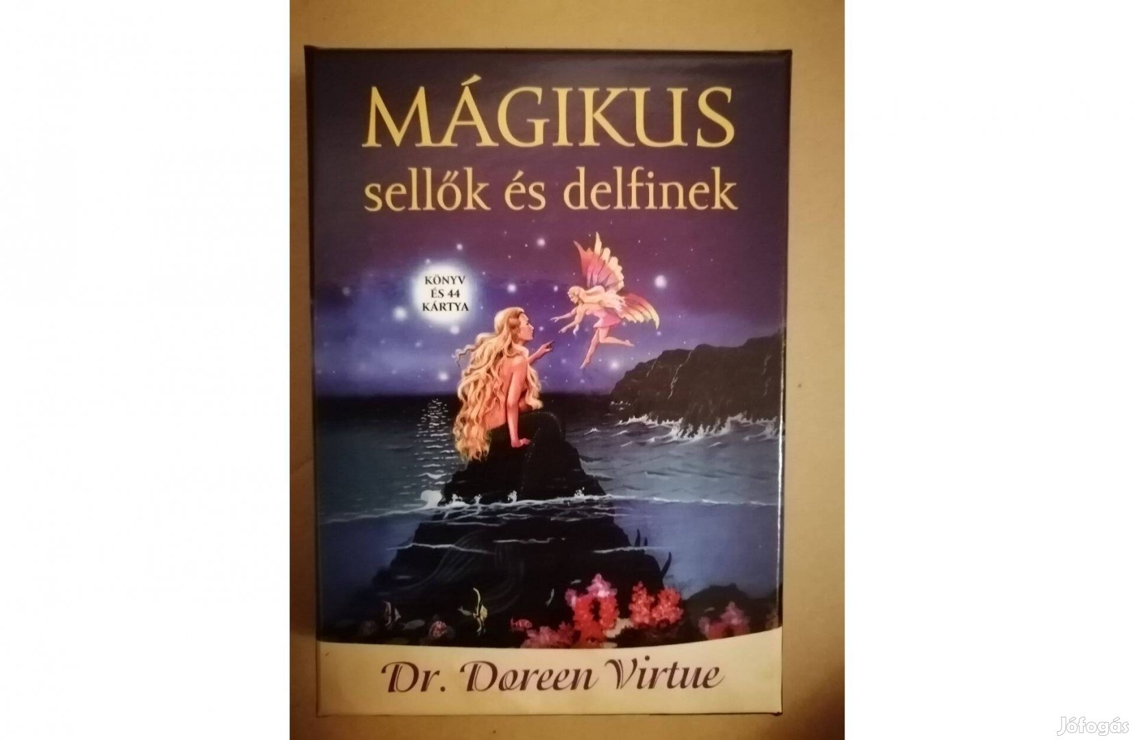 Doreen Virtue - Mágikus sellők és delfinek jóskártya (Teljesen új)