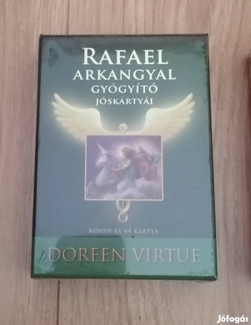 Doreen Virtue : Rafael Arkangyal gyógyító jóskártya Új!!!!! 