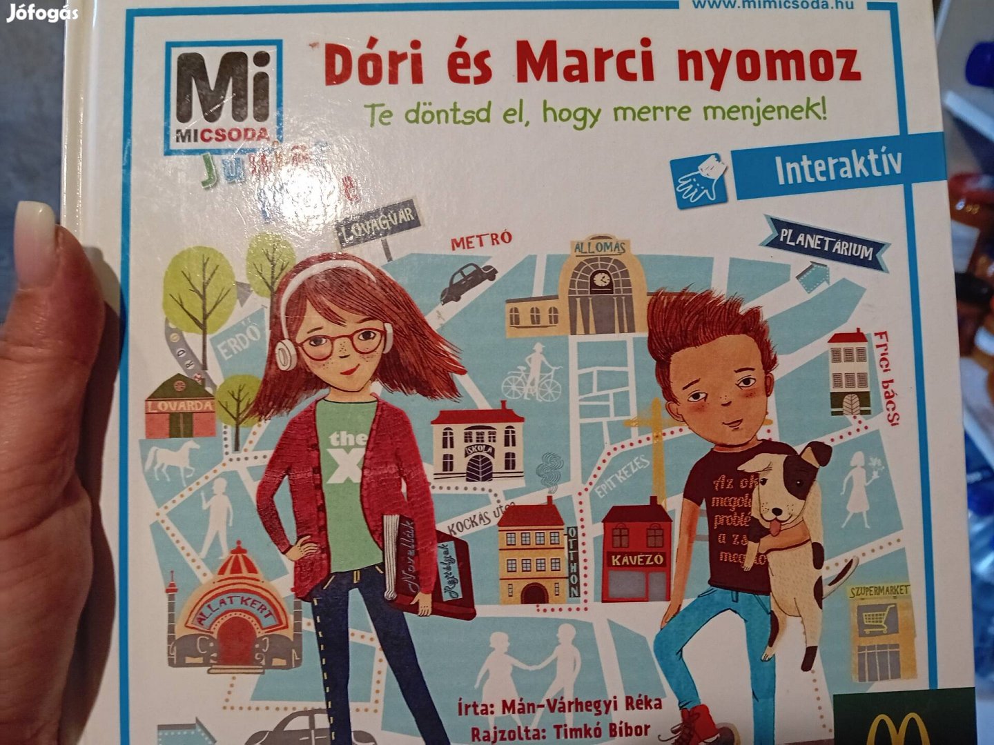 Dóri és Marci nyomoz Mi micsoda könyv