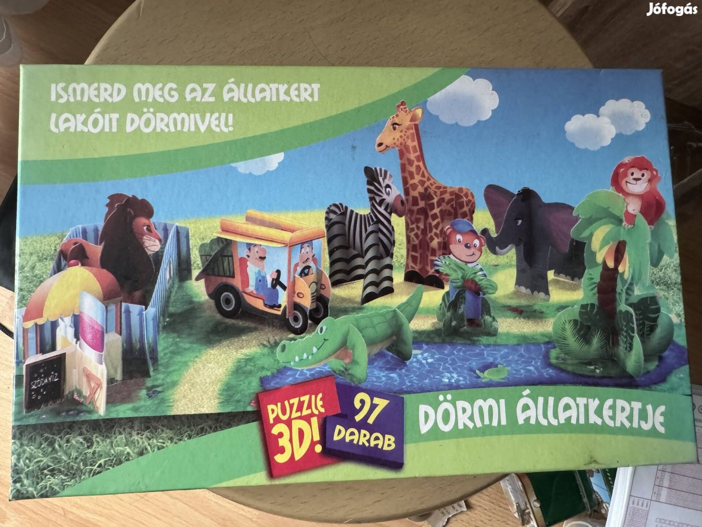 Dörmi Állatkertje 97 db-os 3D Puzzle