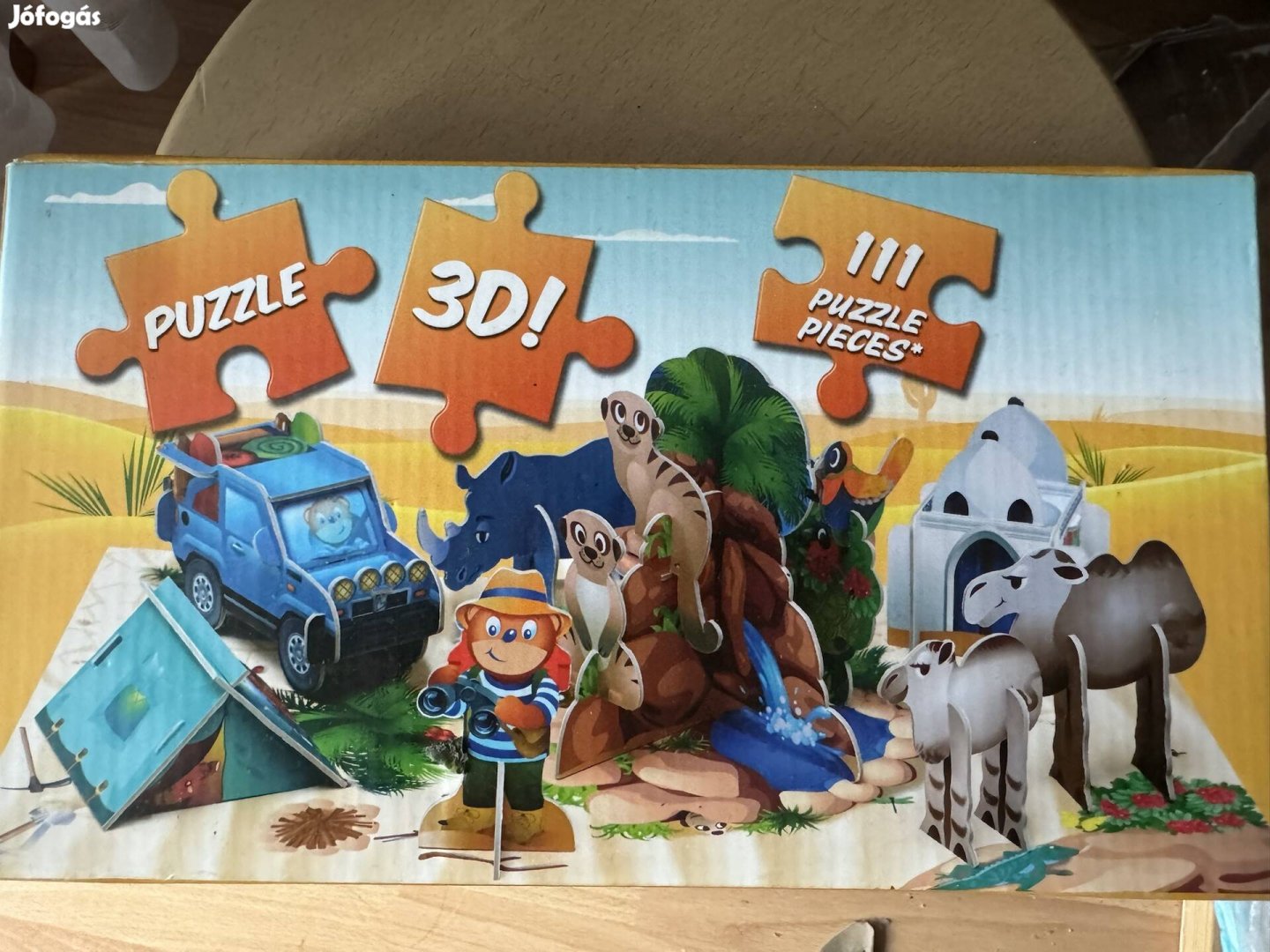 Dörmi Maci 3D Puzzle 111db-os