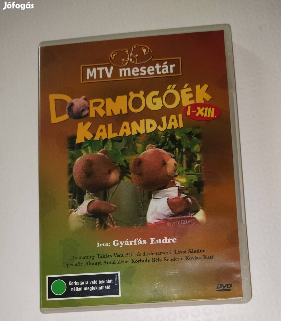 Dörmögőék kalandjai 1-13 rész , dvd