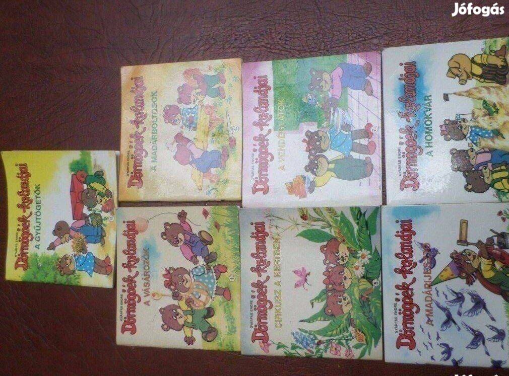 Dörmögőék kalandjai retro mesekönyv 7 db