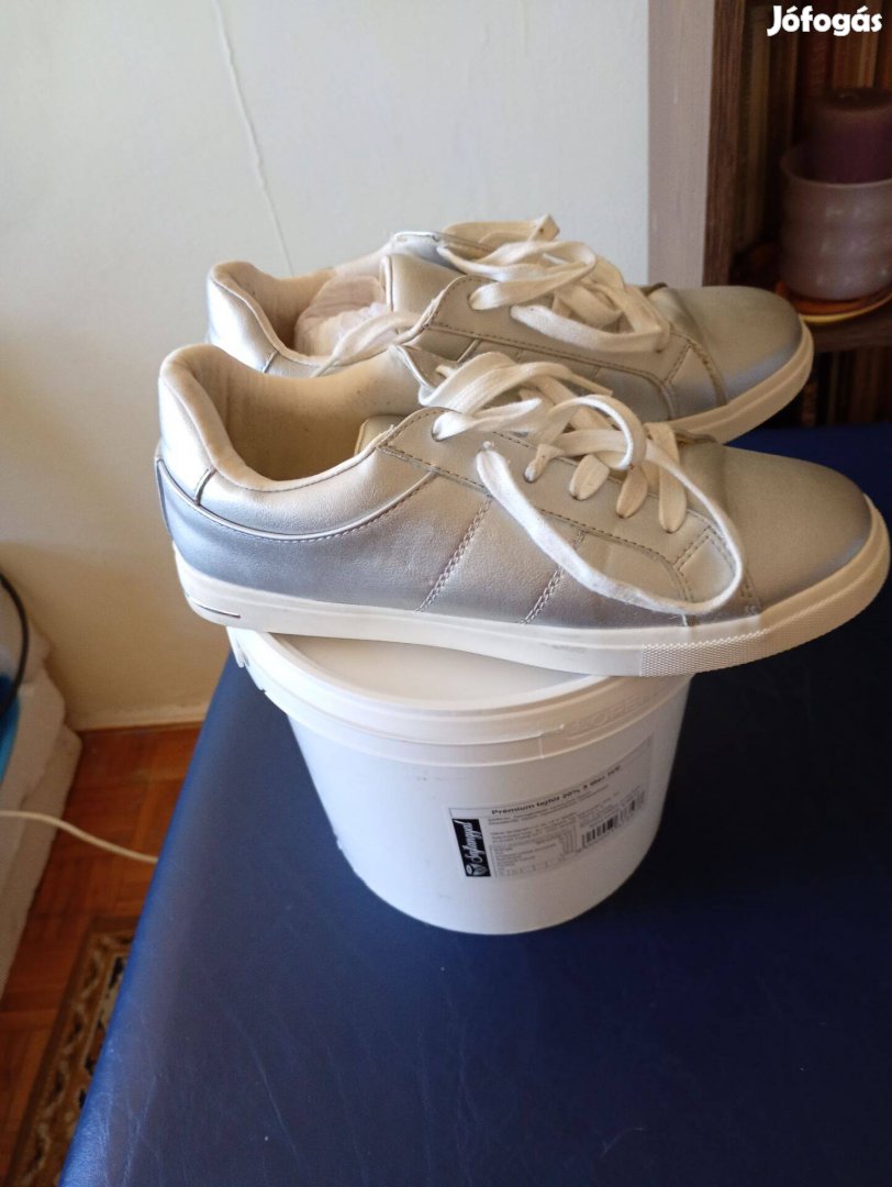 Dorothy Perkins ezüstszínű sneaker női cipő 40 3000ft óbuda