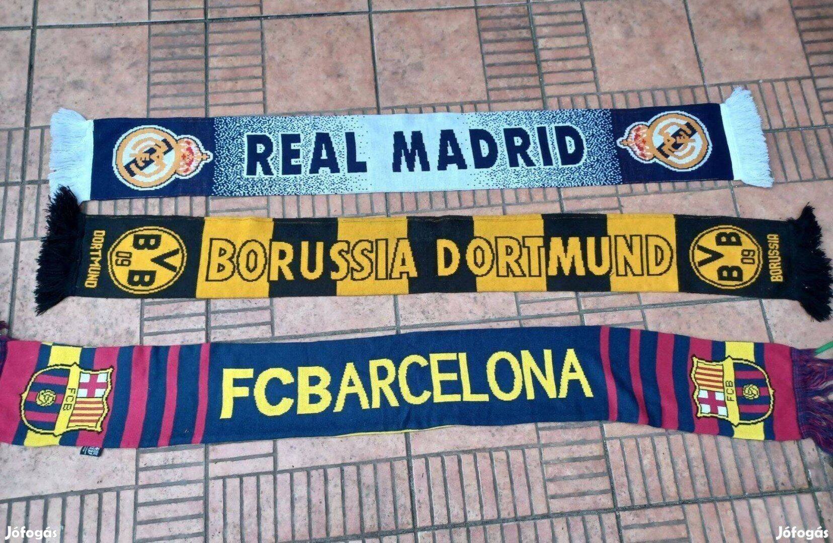 Dortmund sál Real sál Barcelona sál 3db