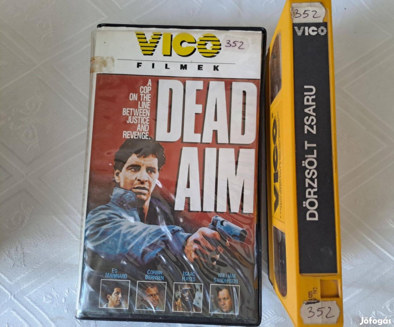 Dörzsölt zsaru VHS - Vico