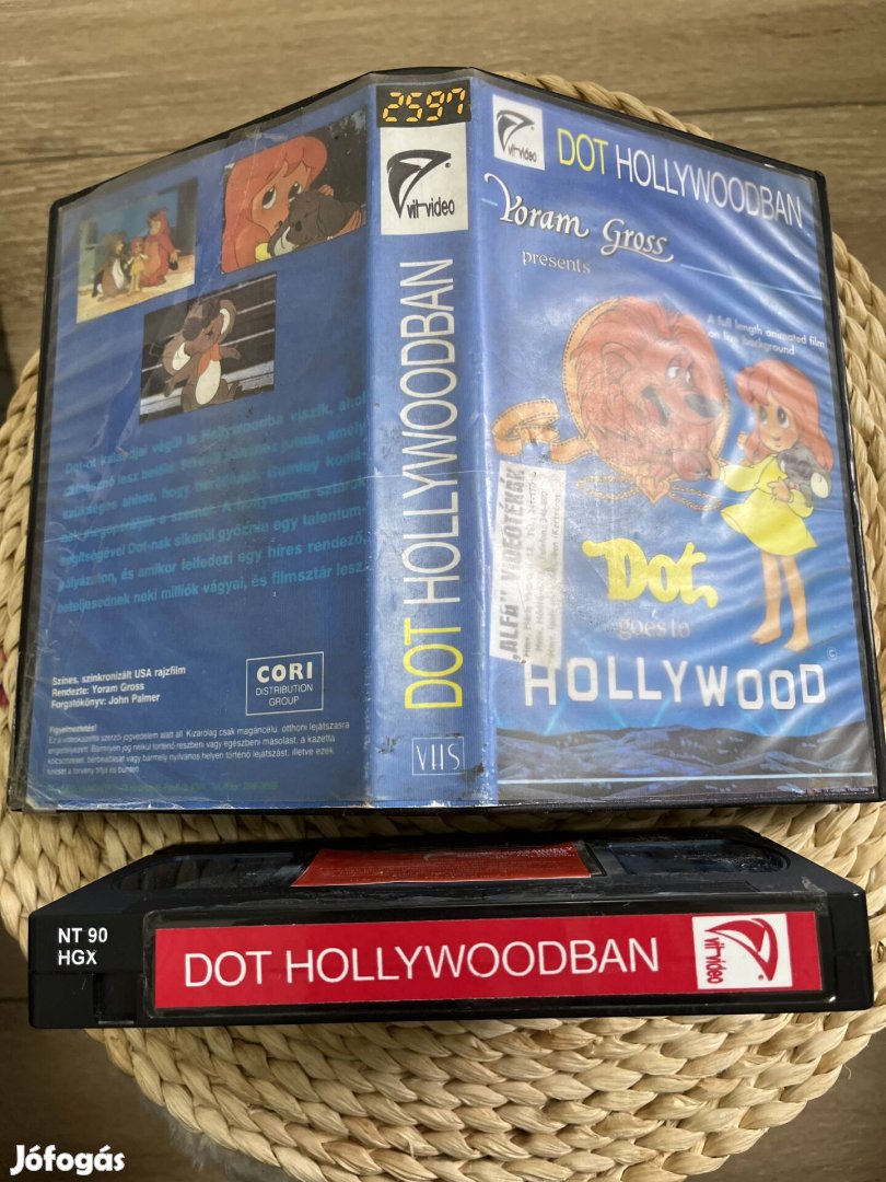 Dot Hollywoodban vhs r