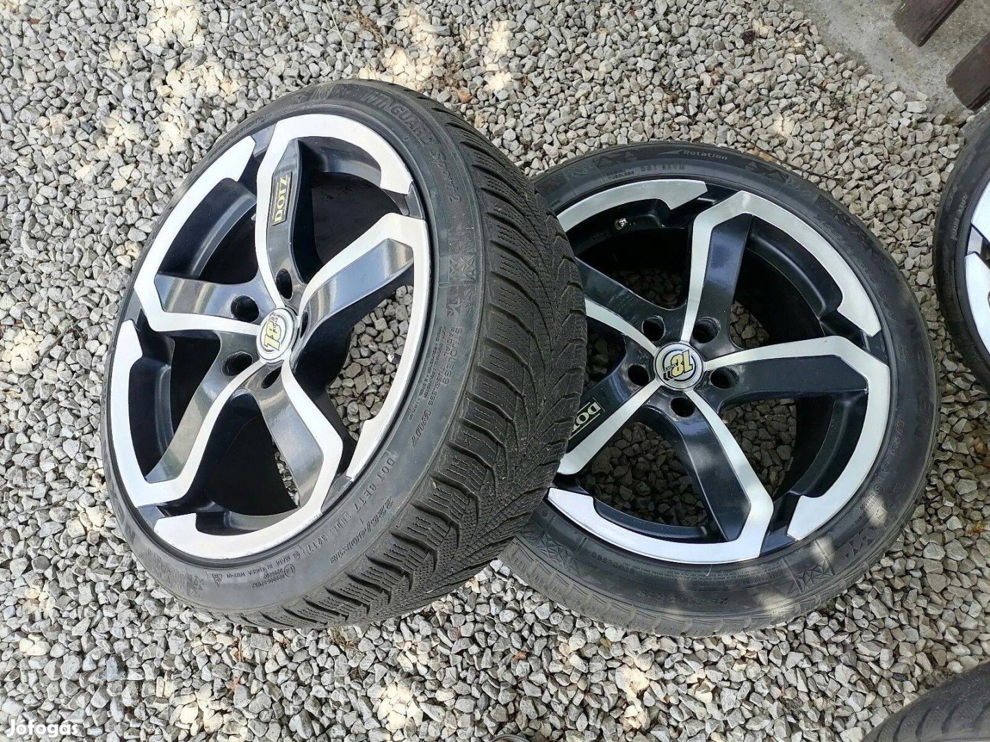 Dotz 18" 5x114 Tesla model 3 téligumi alufelni kerék 4db