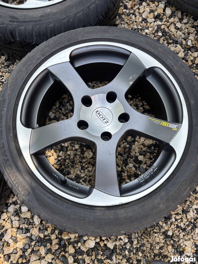 Dotz 7,5x17 et35 5x120 bmw alufeni