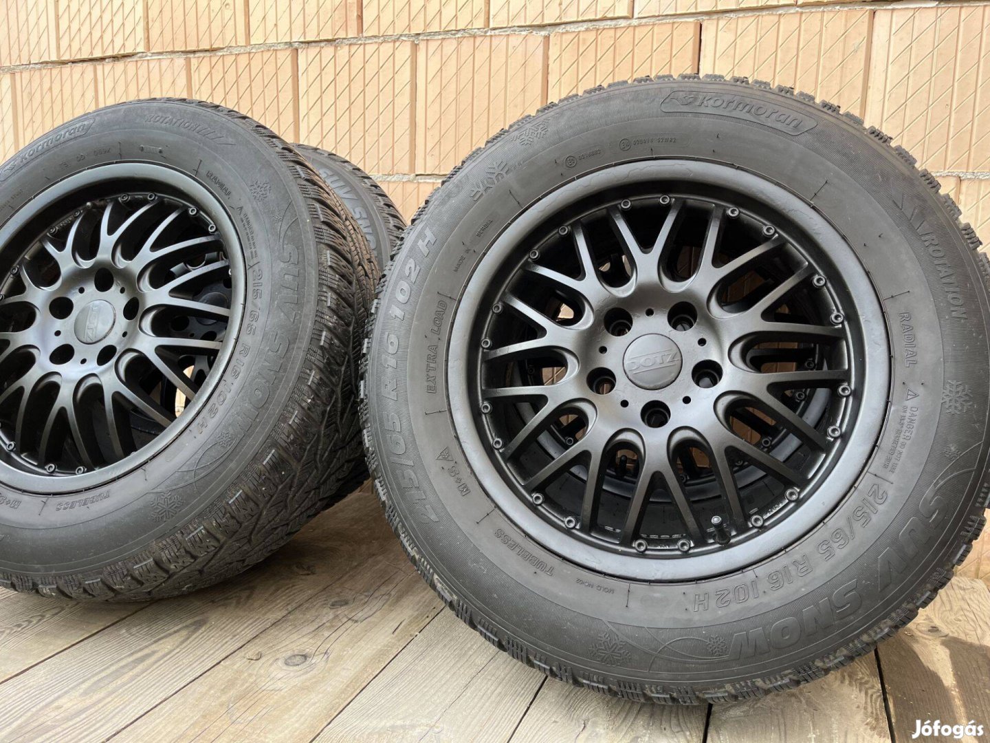 Dotz alufelni 215/65 R16 téligumival