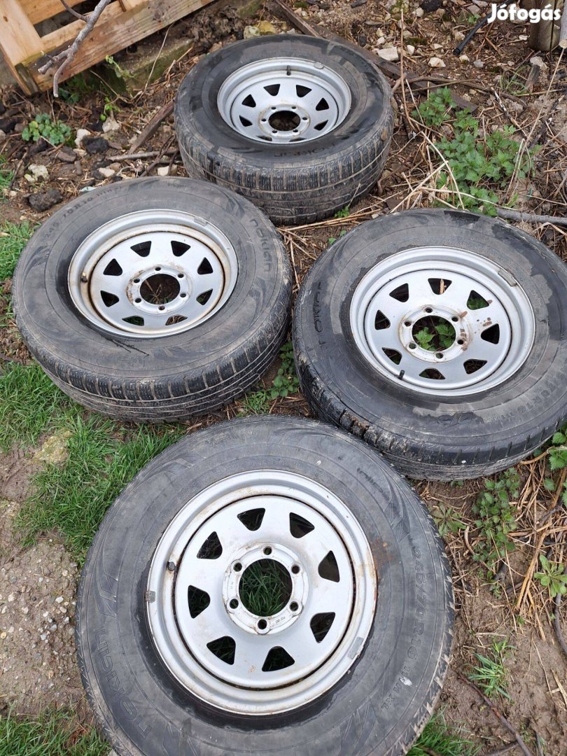Dotz erős Terep acél felni 16x7j ET13 6x139,7 43-14 felnik alufelnik