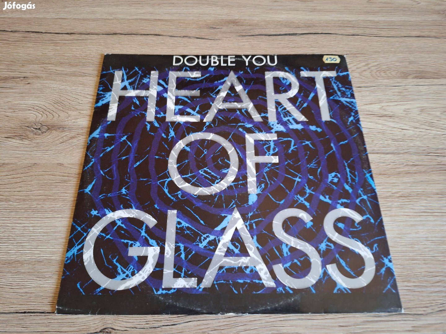 Double You - Heart of glass maxi bakelit lemez LP