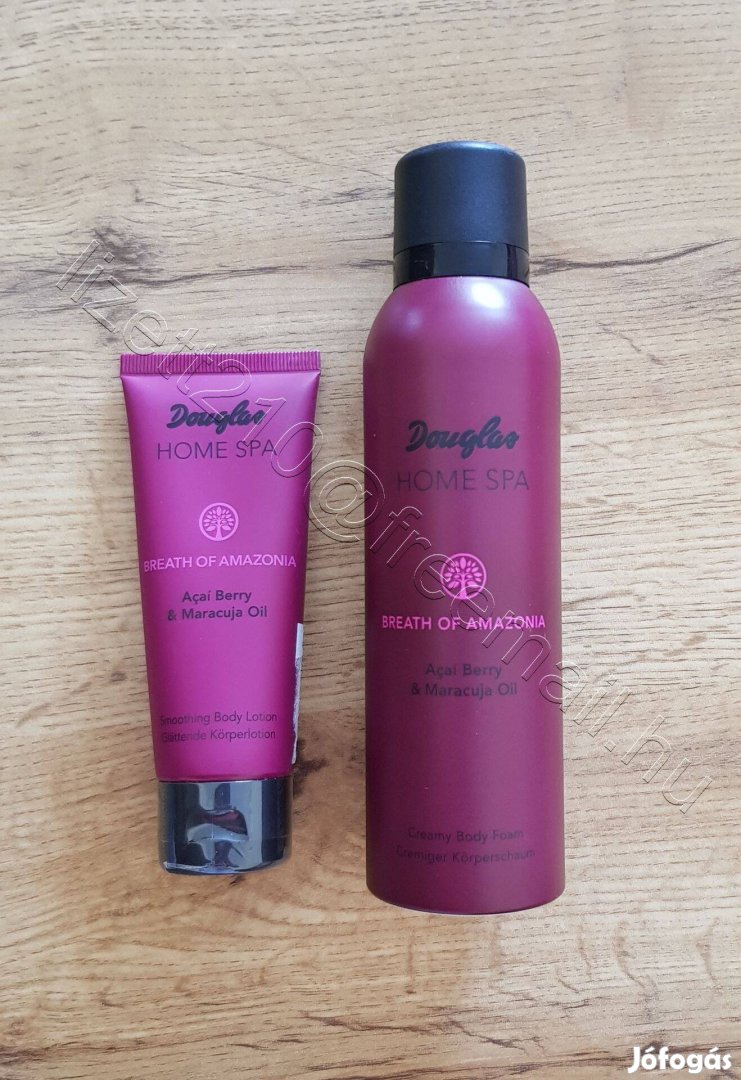 Douglas Home Spa Breath Of Amazonia testápoló tej és tusfürdő hab