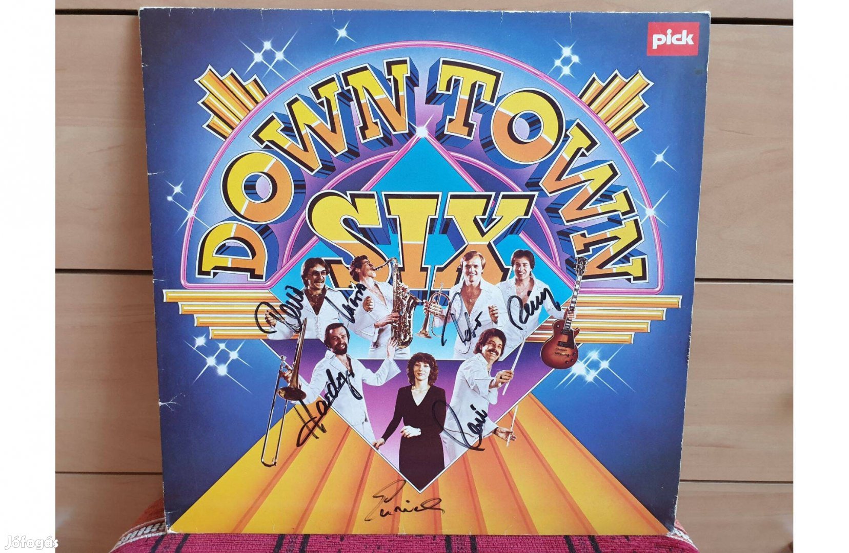 Down Town Six (first album) bakelit lemez hanglemez Vinyl