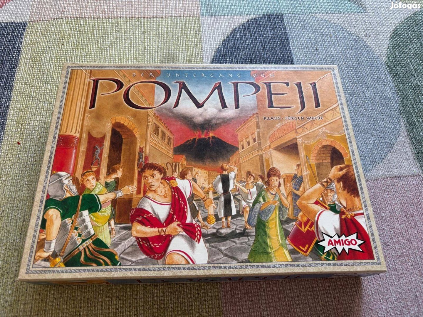 Downfall of Pompeii társasjáték