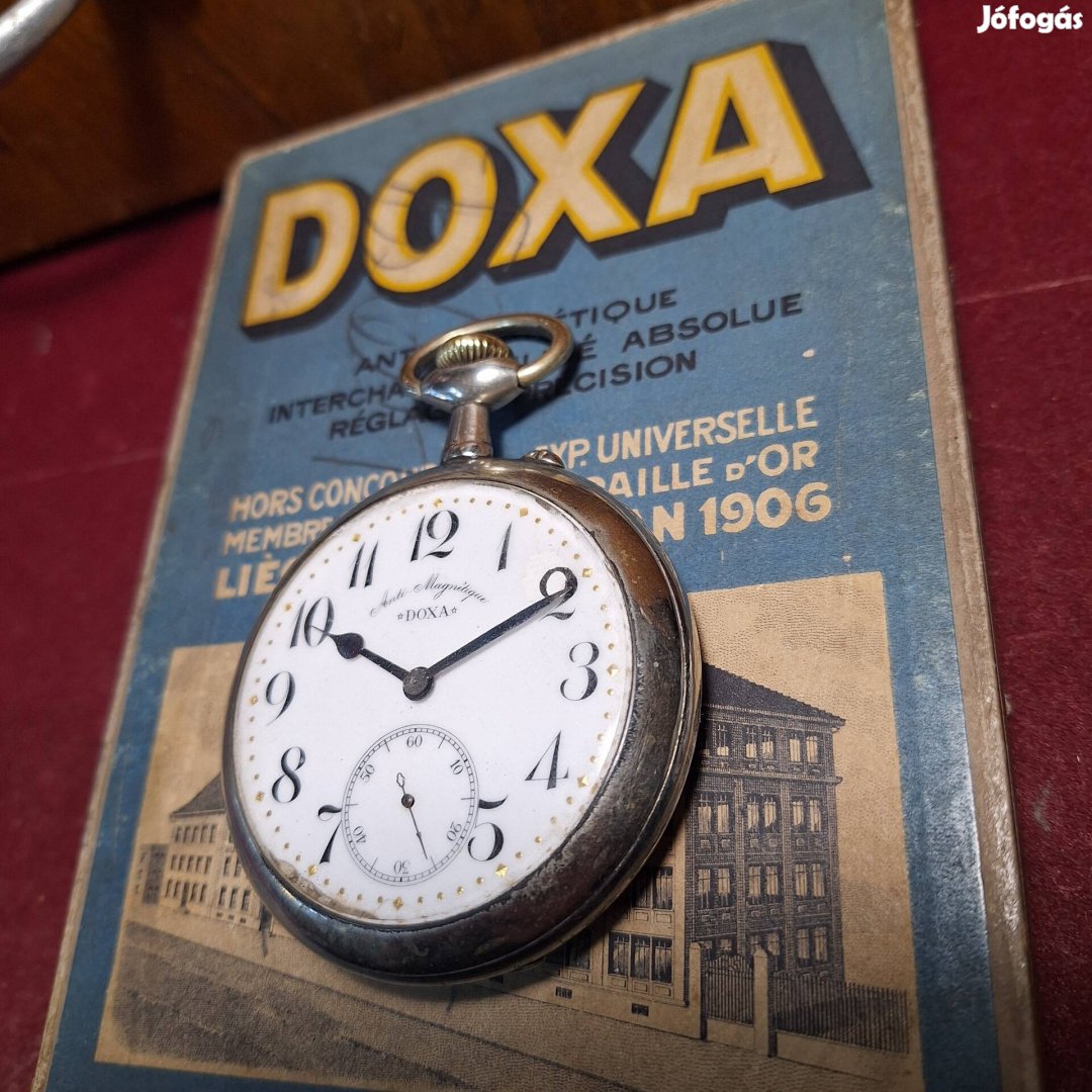 Doxa góliát zsebóra 1910-es évek elejéről