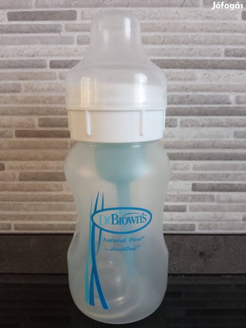 Dr.Brown's műanyag cumisüveg 240 ml hasfájás, kólika ellen