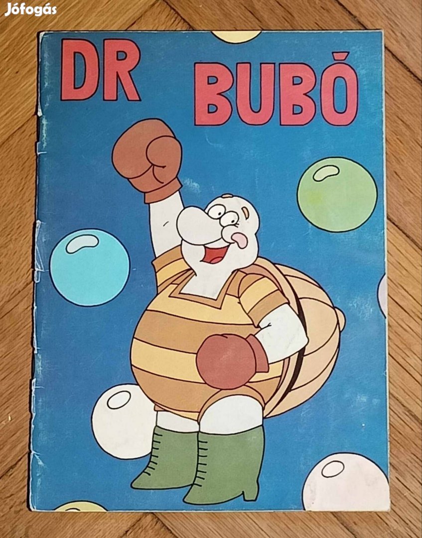 Dr Bubó 2. Rajzfilm alapján képeskönyv könyv 1986