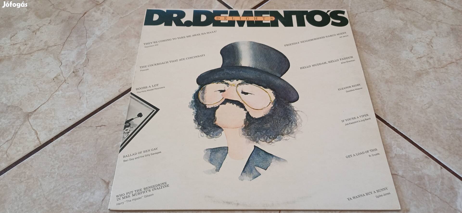 Dr Demento angol bakelit hanglemez