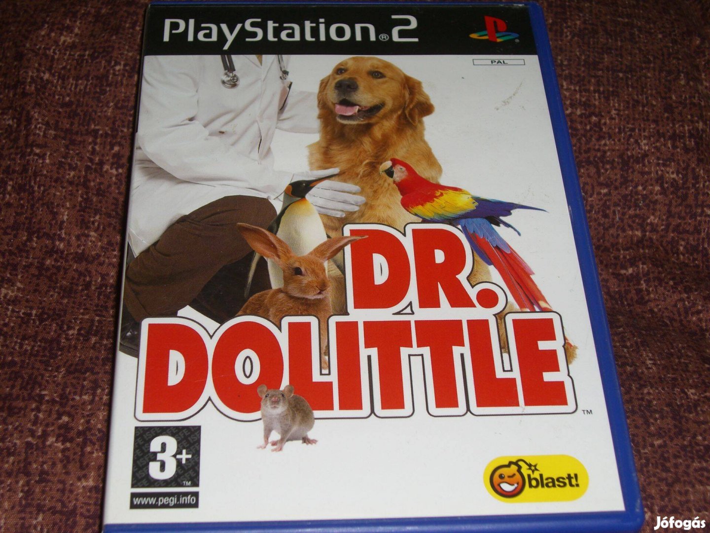 Dr Dolittle Playstation 2 eredeti lemez ( 2500 Ft )