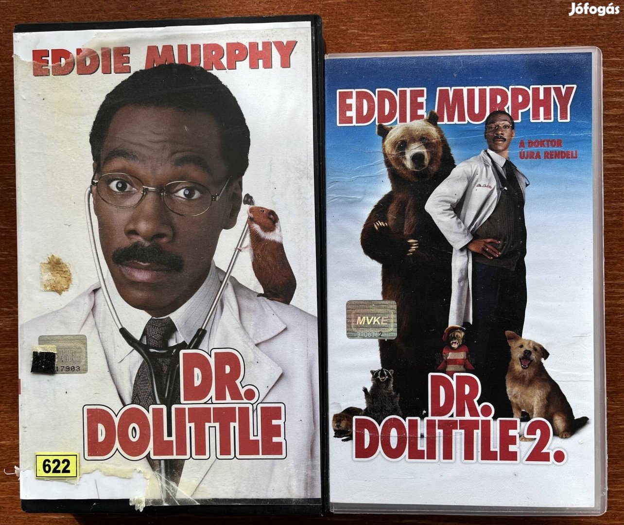 Dr Dolittle pakk vhs kazetta