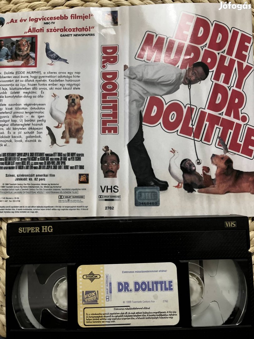 Dr Dolittle vhs