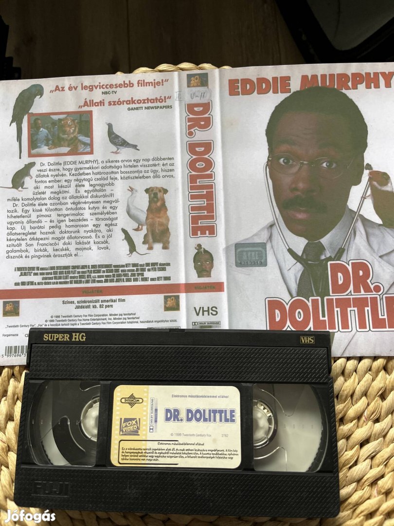 Dr Dolittle vhs m