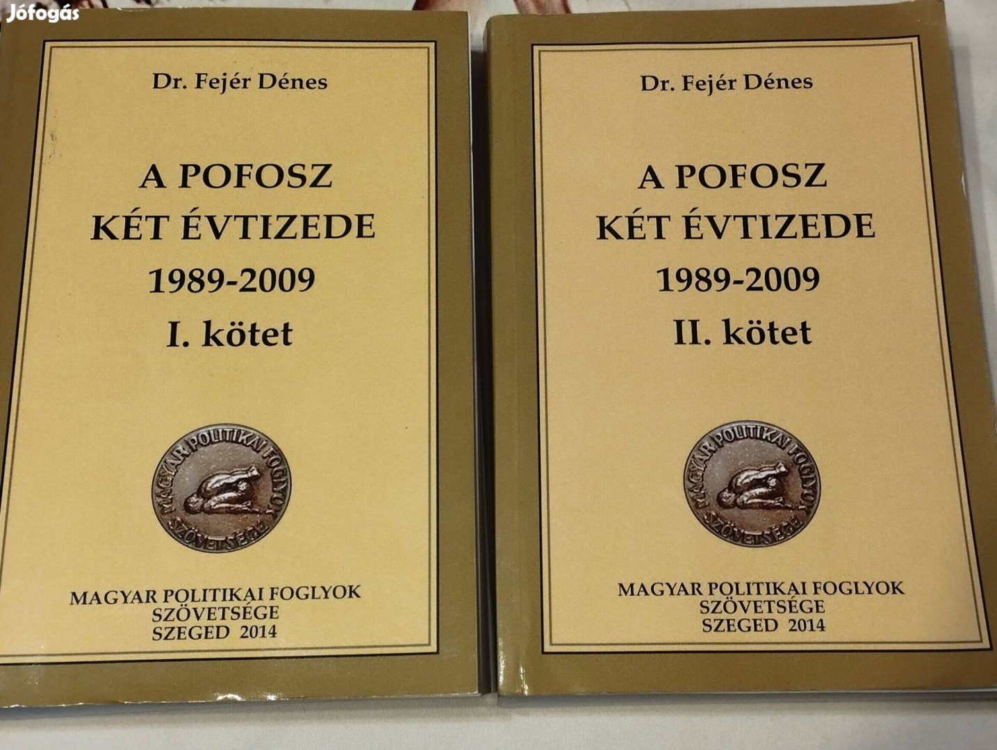 Dr Fejér Dénes A Pofosz két évtizede