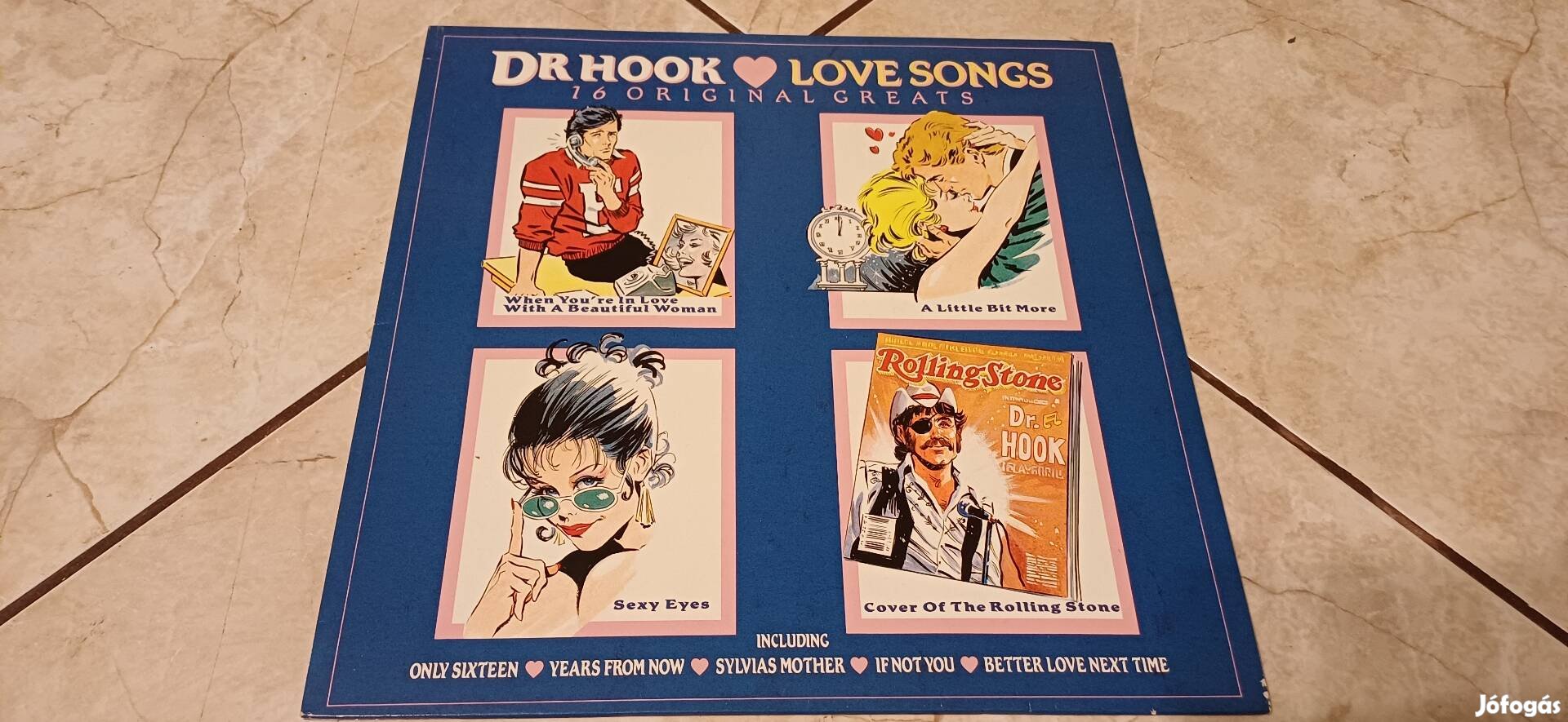 Dr Hook bakelit hanglemez