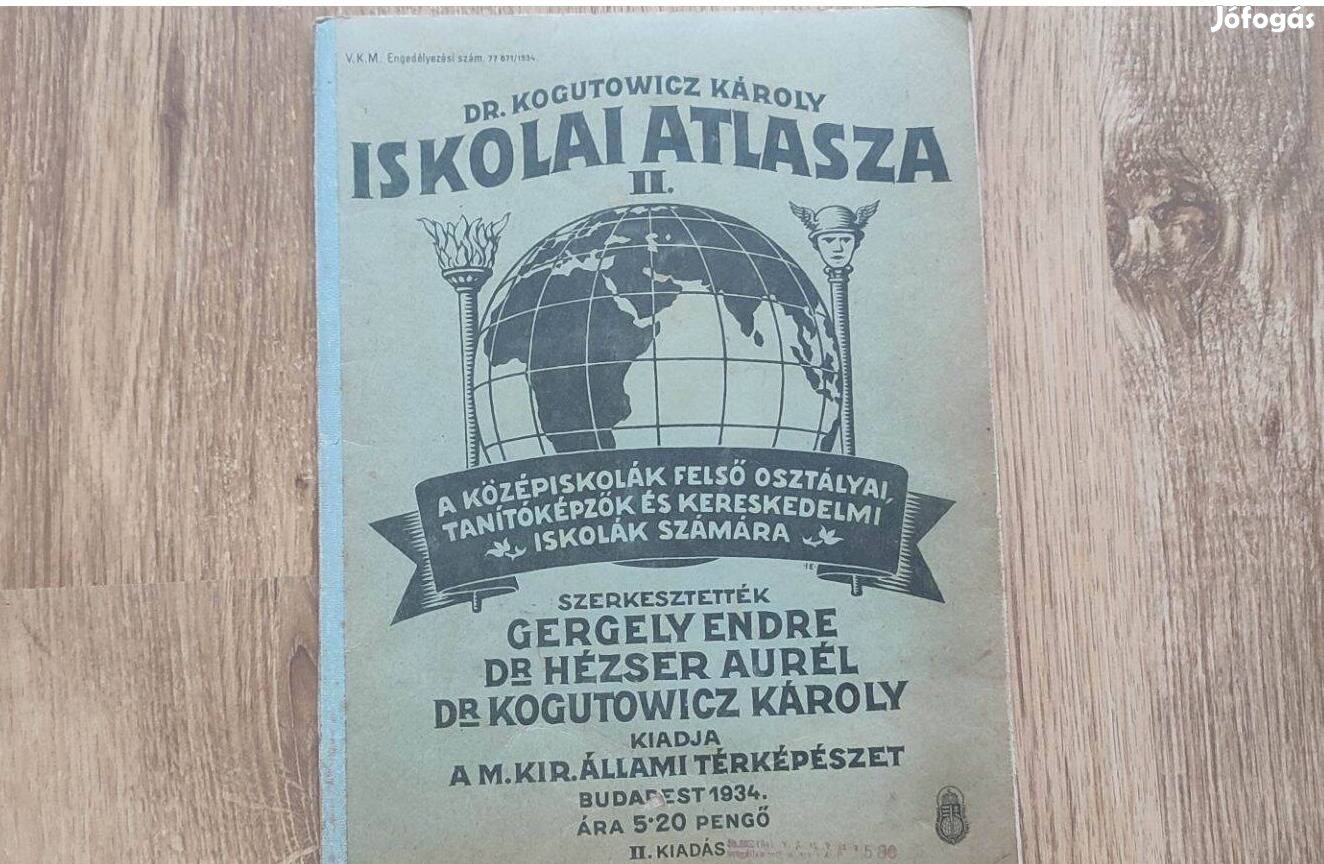 Dr Kogutowicz Károly Iskolai Atlasza II