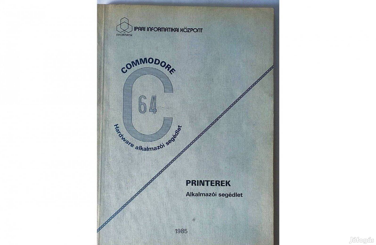 Dr.Makra Ernőné, Commodore C64 Printerek Alkalmazói segédlet 1985