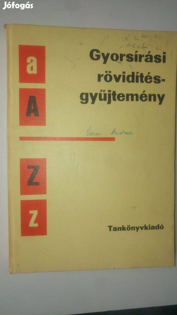 Dr. Barabási Gyorsírási rövidítés-gyűjtemény