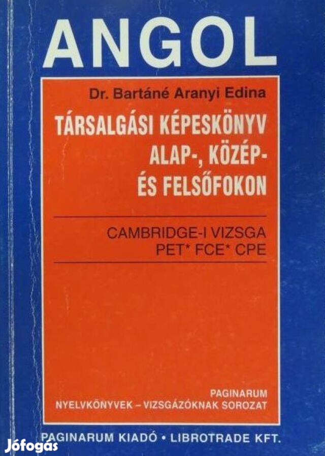 Dr. Bartáné Aranyi Edina Angol társalgási képeskönyv
