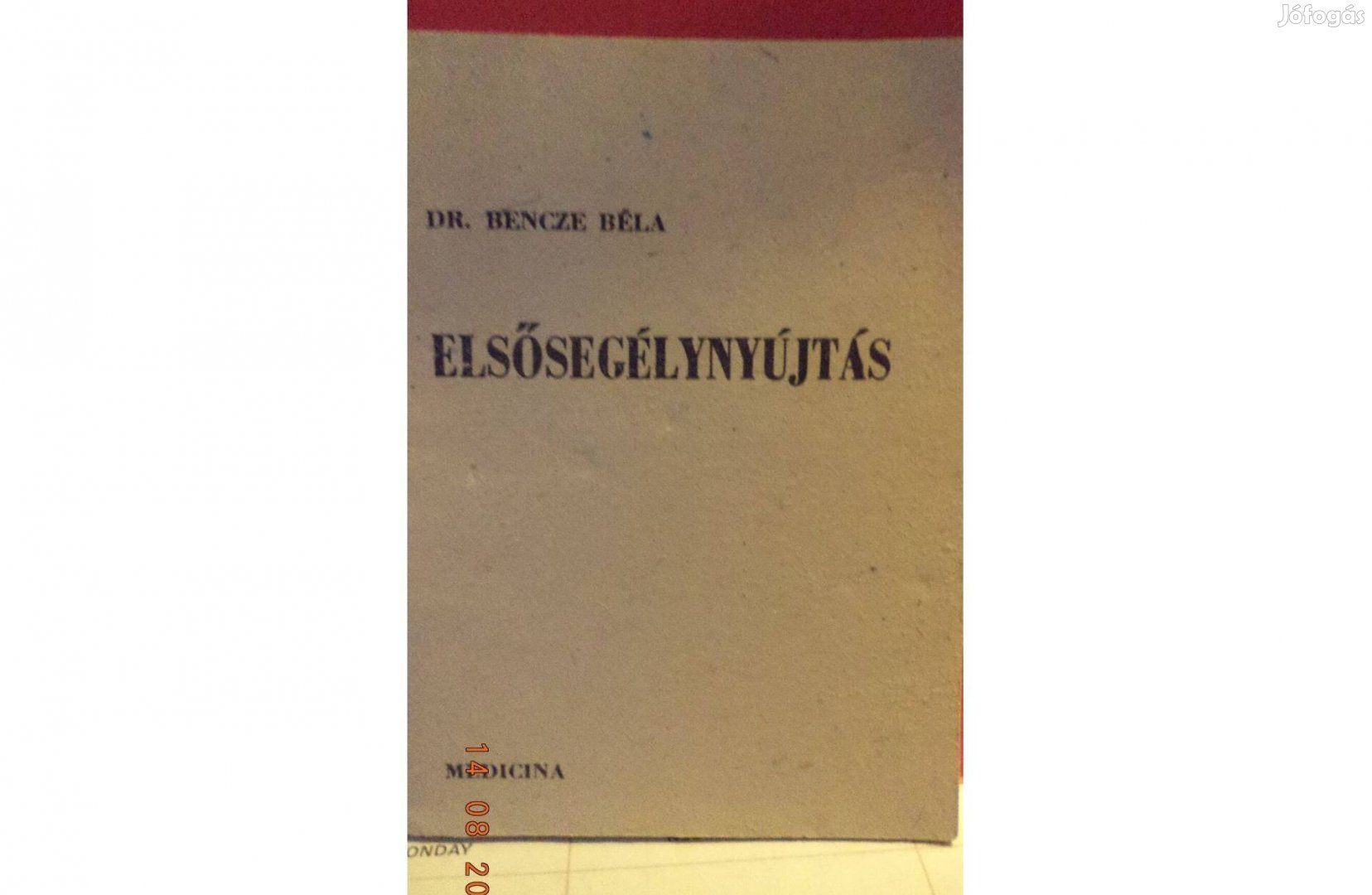 Dr. Bencze Béla Elsősegélynyújtás