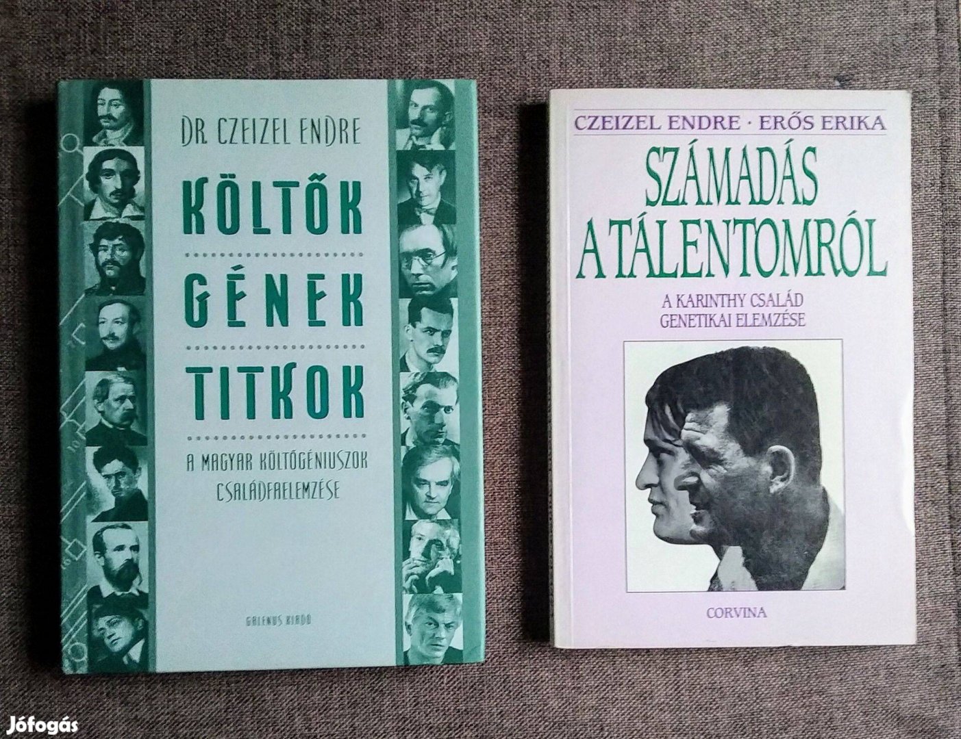Dr. Czeizel Endre,Számadás a tálentomról,Költők gének titkok