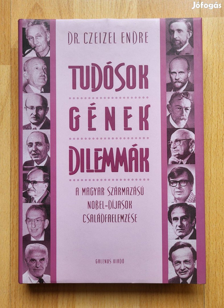 Dr. Czeizel Endre Tudósok gének dilemmák családfaelemzés könyv