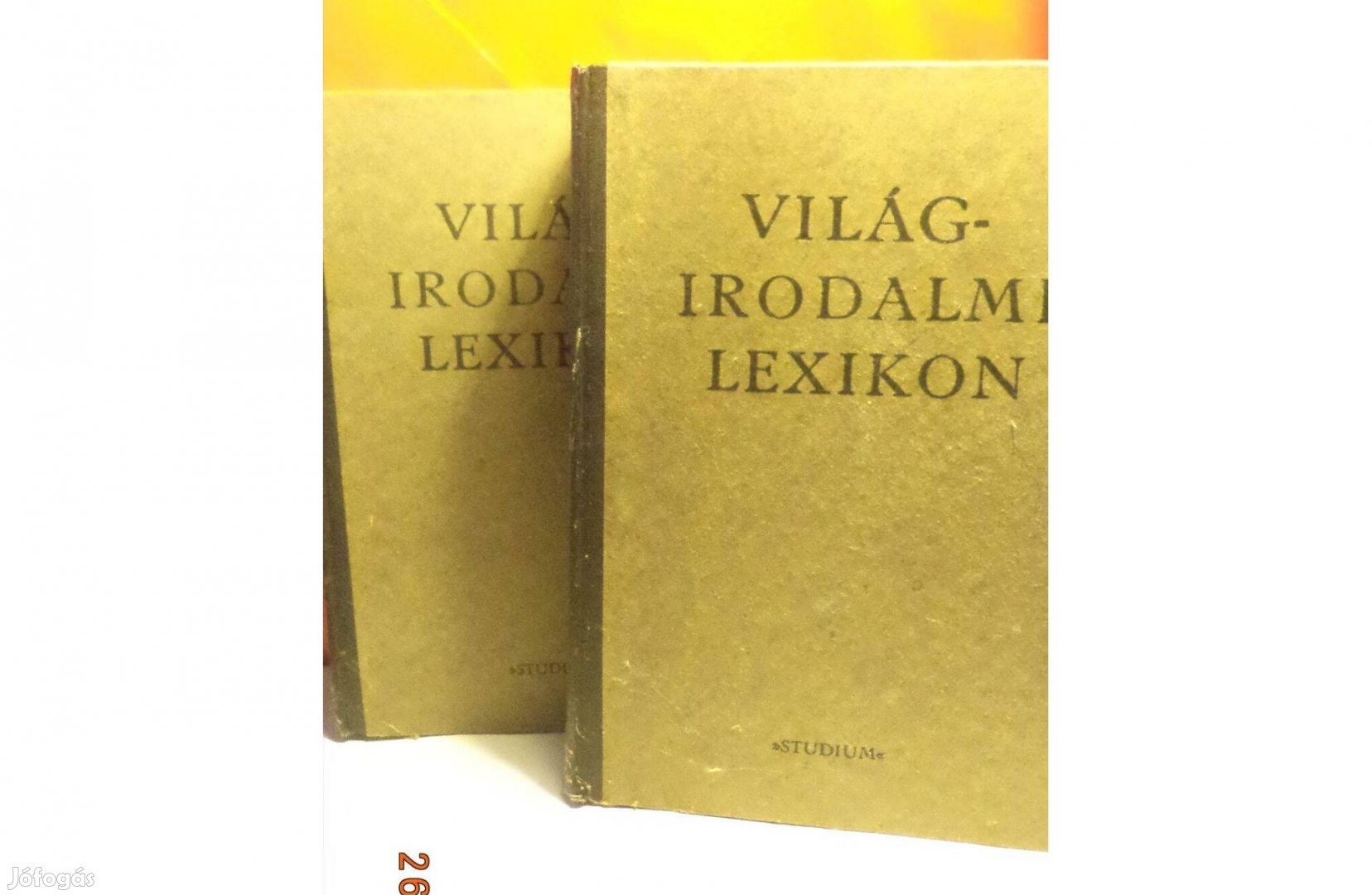 Dr. Dézsi Lajos: Világirodalmi Lexikon II - III,