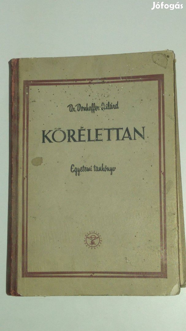 Dr. Donhoffer Kórélettan