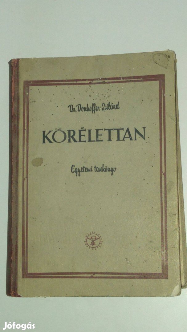 Dr. Donhoffer Kórélettan