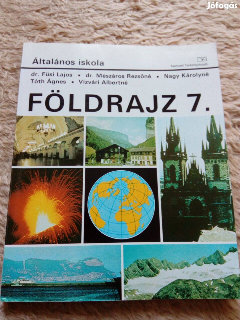 Dr. Füsi-Dr. Mészáros-Nagy-Tóth-Vízvári: Földrajz az általános isk. 7