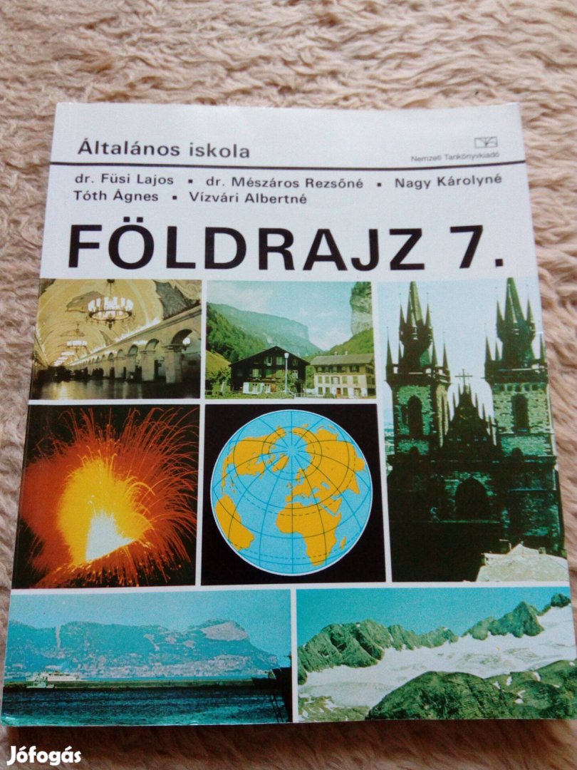 Dr. Füsi-Dr. Mészáros-Nagy-Tóth-Vízvári: Földrajz az általános isk. 7