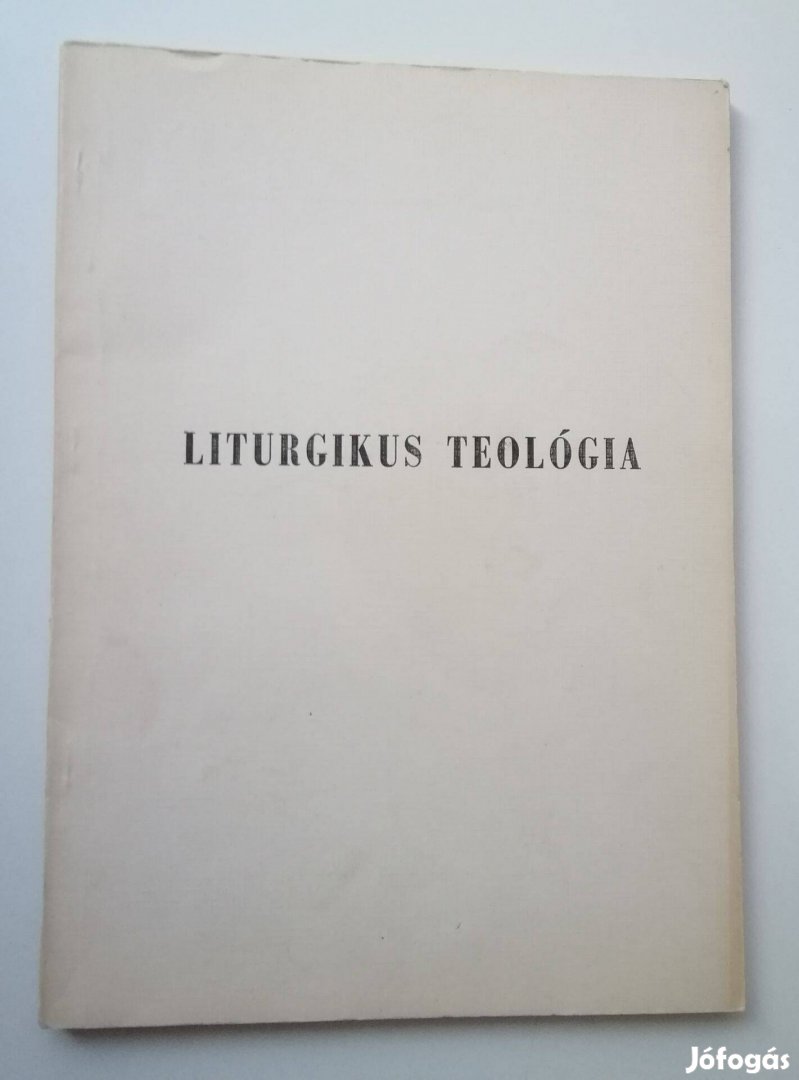 Dr. Hosszú Lajos - Liturgikus teológia