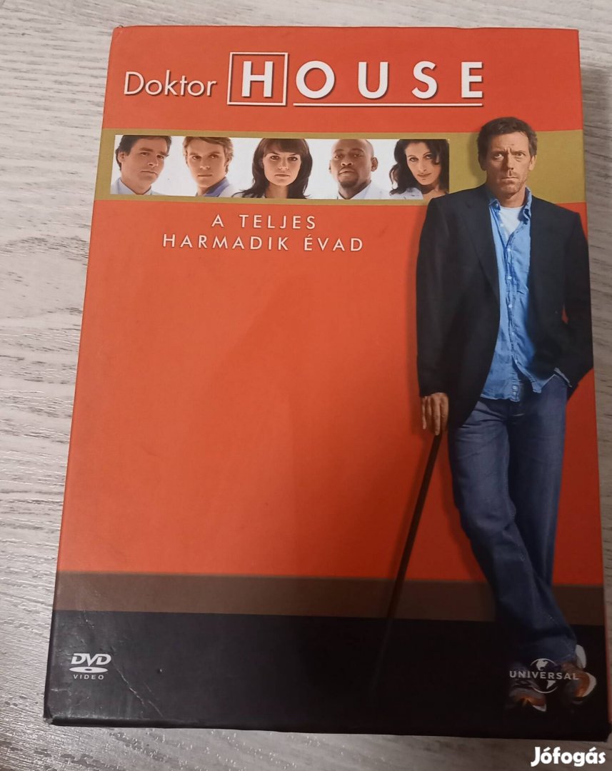 Dr. House 3. évad  - 6 dvd díszdobozos