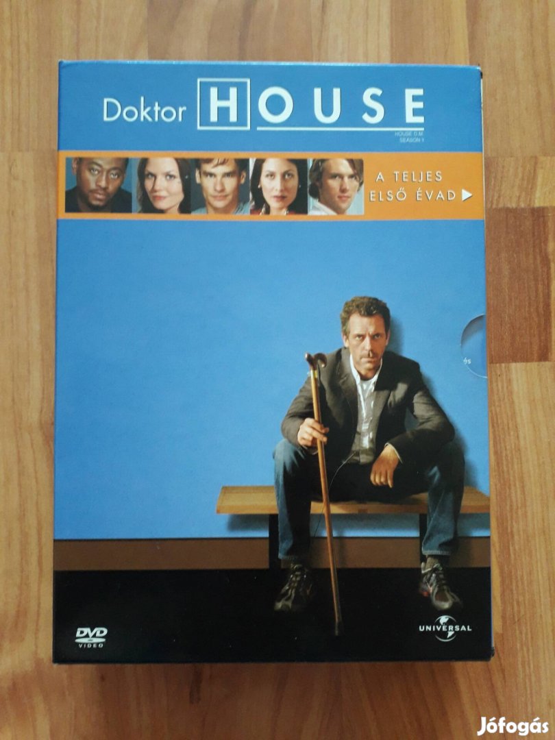 Dr. House teljes 1. és 2. évadok (6-6 lemez/évad)