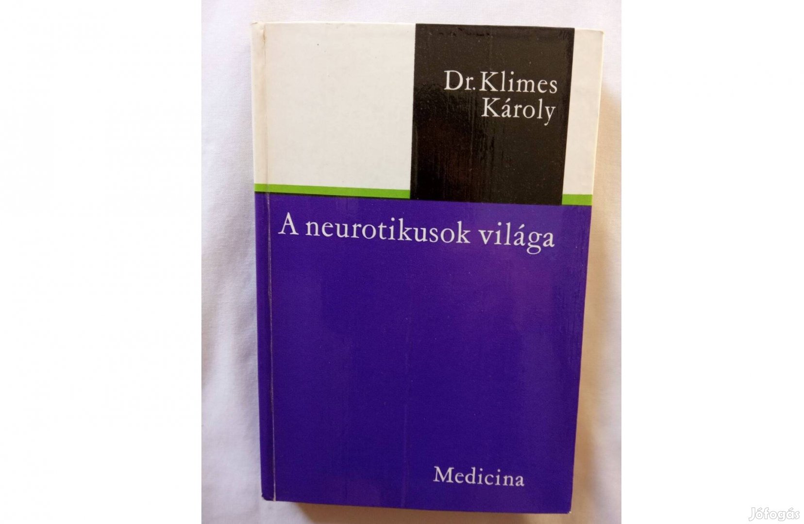 Dr. Klimes Károly könyv A neurotikusok világa
