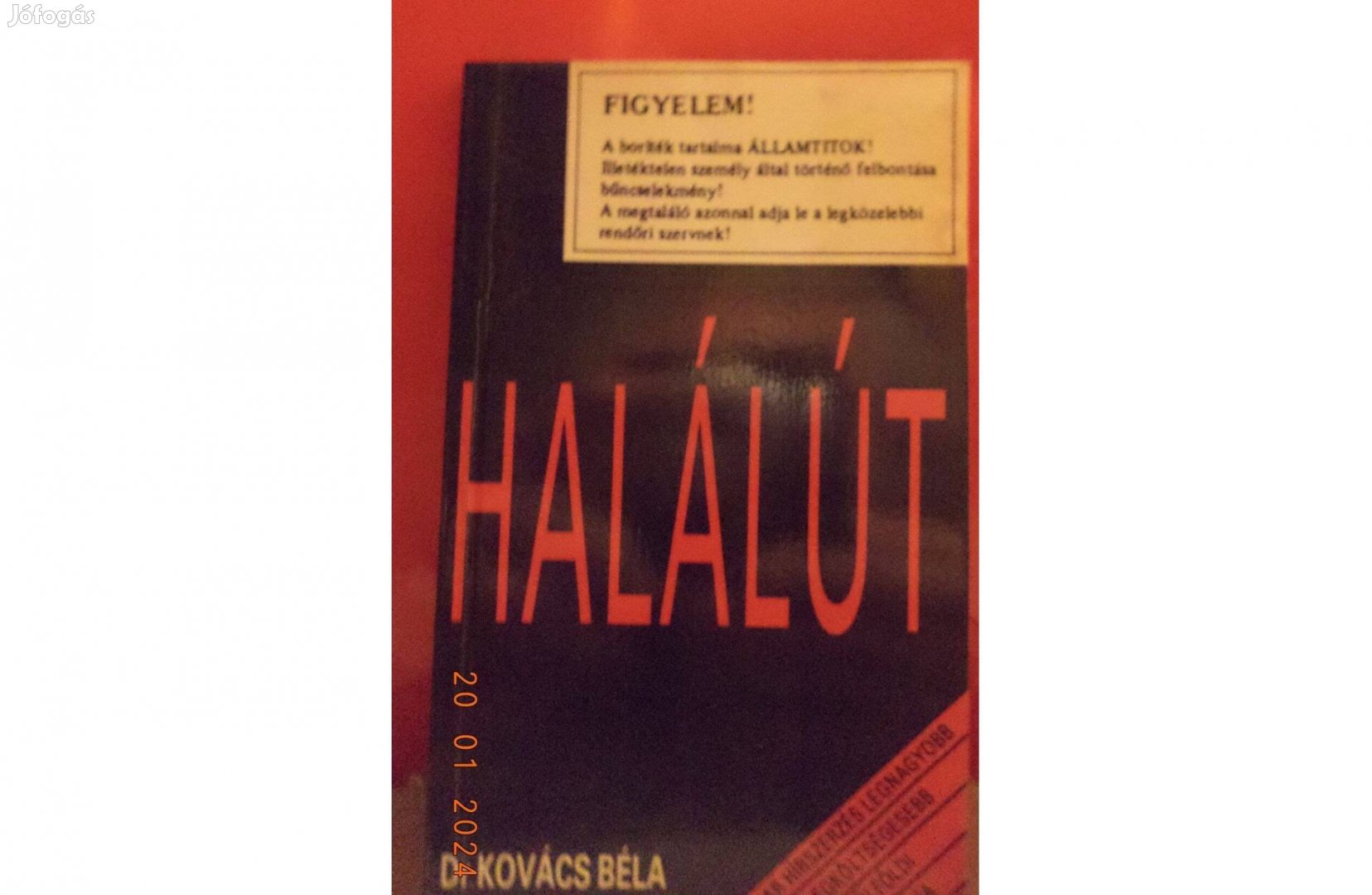 Dr. Kovács Béla: Halálút