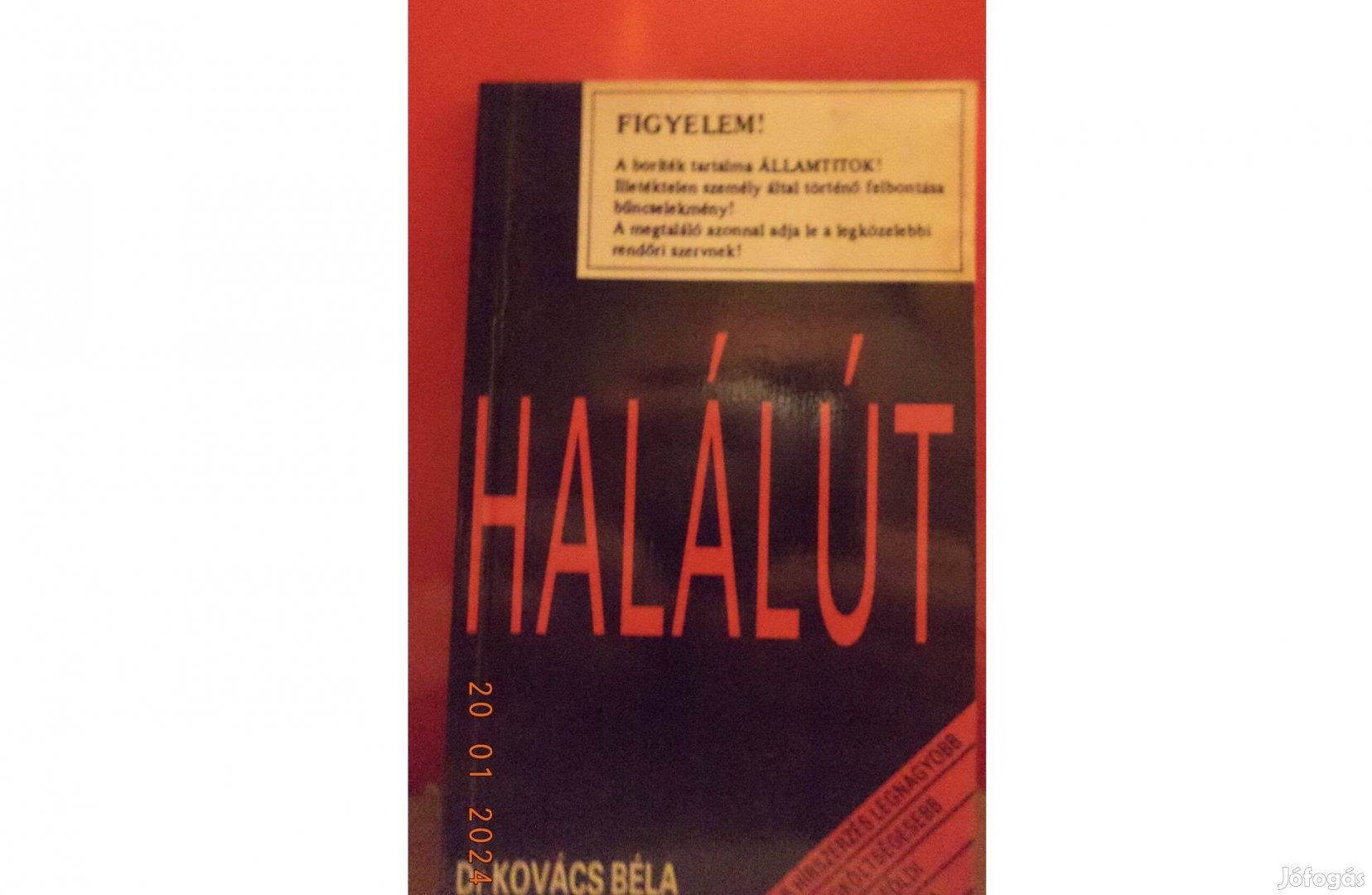 Dr. Kovács Béla: Halálút