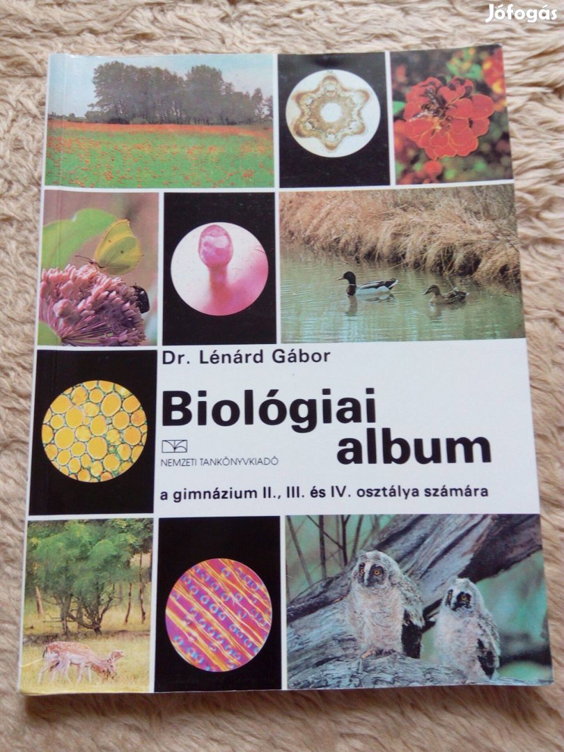 Dr. Lénárd Gábor: Biológiai album a gimnázium II., III. és IV. osztály