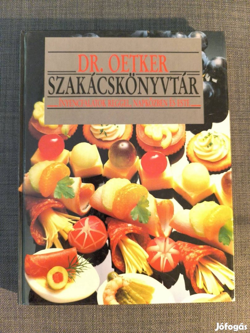 Dr. Oetker szakácskönyv 