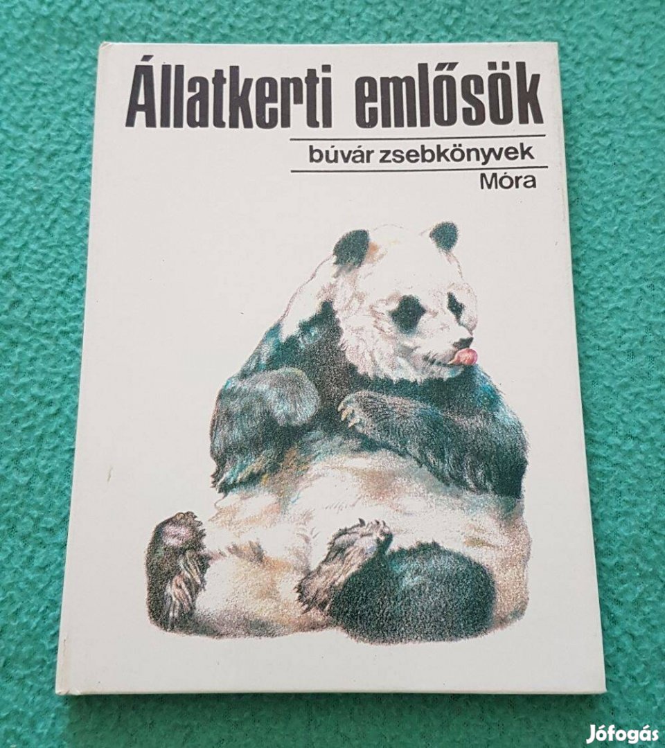Dr. Pénzes Bethen: Állatkerti emlősök könyv (Búvár zsebkönyvek)
